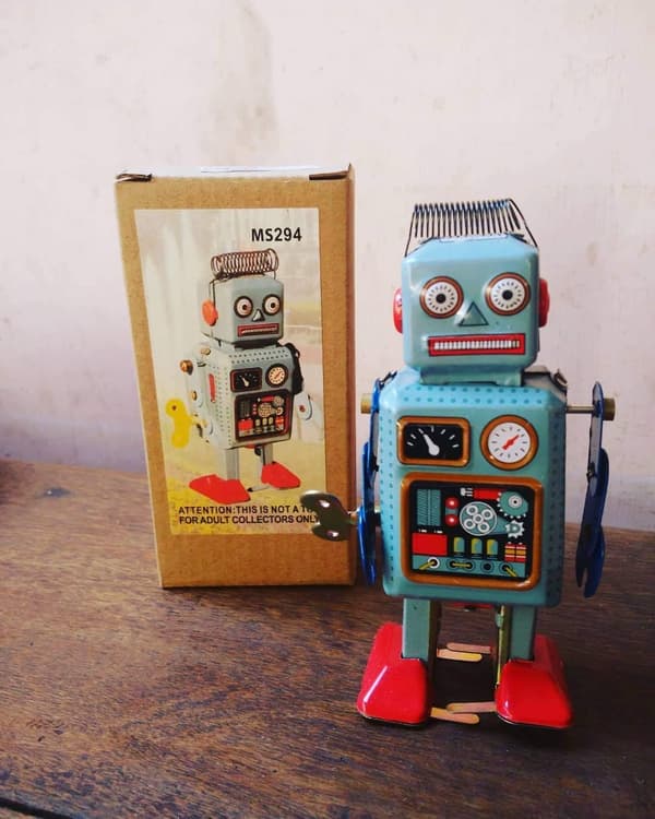Urværk robot vintage klassisk urværk fjeder til samling,