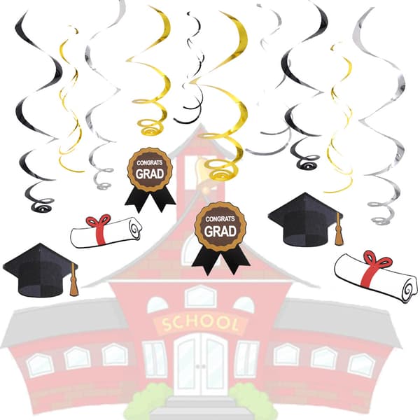 Graduationspynt 2022 - Festutstyr for Graduation inkluderer C