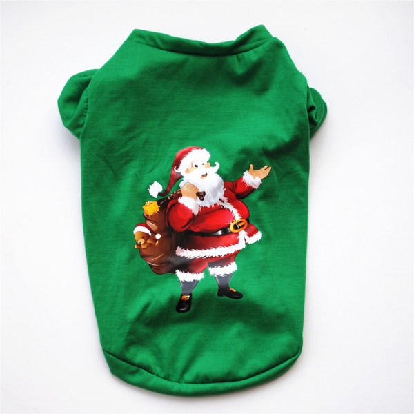 Hundeklæder Juleklæder Klassisk Bomulds T-shirt Teddy Bear B