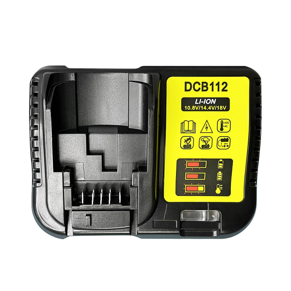 Li-ION Batterilader 10,8 V -18 V DCB112 Multi Voltage DXGHC