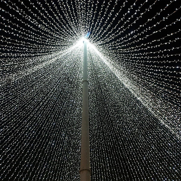 22M Solar Fairy Lights 200 LED:tä 8 Valoefektiä - Ihanteellinen Juhliin