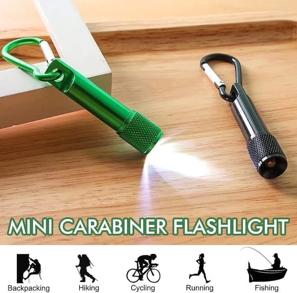 14 kpl Kannettava Mini Taskulamppu Mini LED-Taskulamppu Avaimenperällä