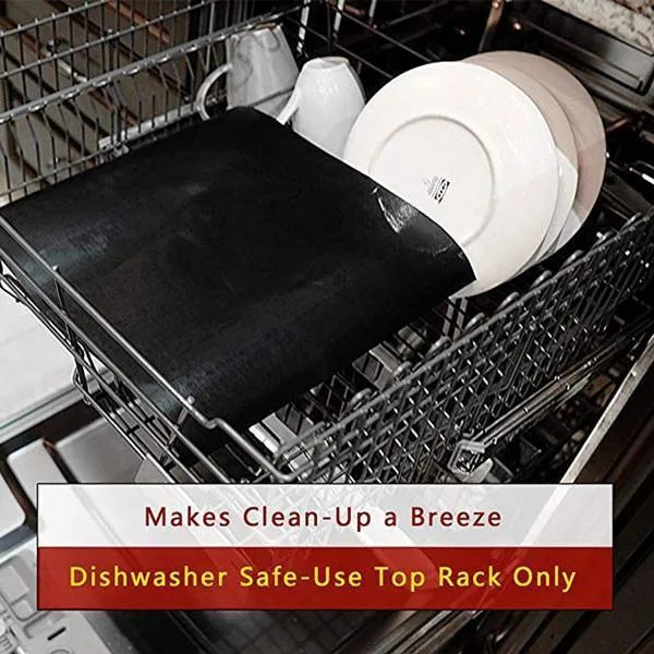 5-pakke Grillmatte Ovnsmatte & Bakematte - Non Stick 40x33cm,A
