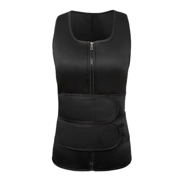 1-pack Herrarnas Dubbla Bälte Väst Shapewear, Förstärkt Svett Gumm