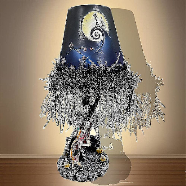 Dww-ledd bordslampa Bordslampa Tofs Jack Skellington Goth DXGHC