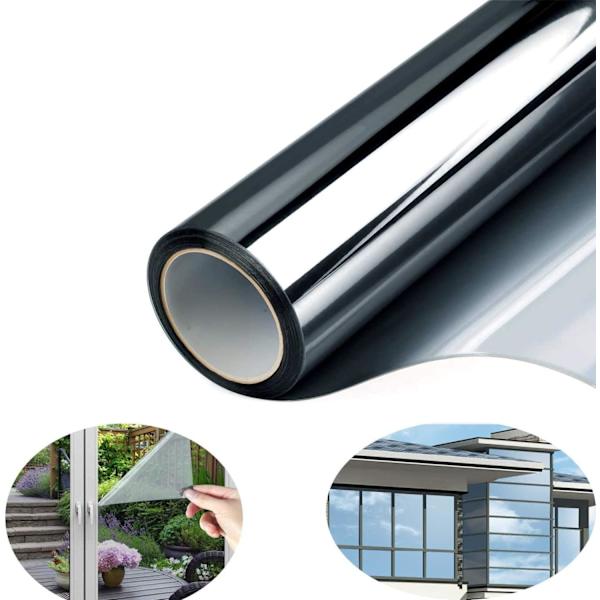 Fönsterfilm för Sekretess - Envägs Spegel Film Anti UV Solskydd
