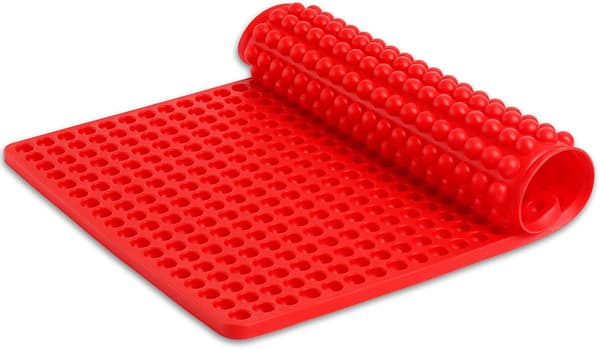 Halvkule Silikonform - Bakeplate for Hundefrokost, Sjokolade