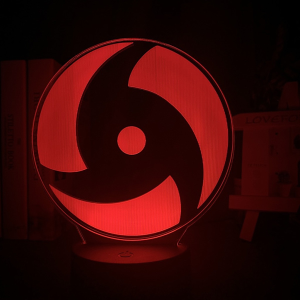 Suunniteltu kaukosäätimellä toimiva akryyli 3D LED USB silmien suoja