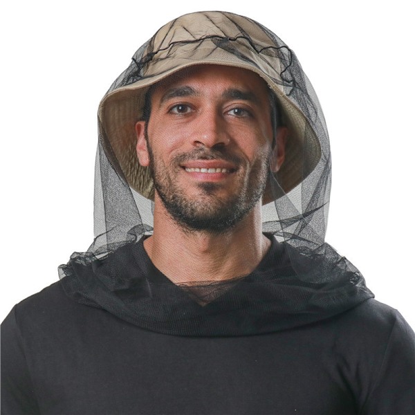 Myggnetting for hode - Gnat Repellant Head Netting for No See Ums Insects Bugs Gnats Biting Midges from Any Outdoor Activiti