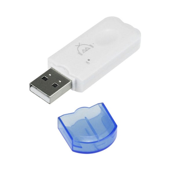 Liten blå USB bluetooth headset mottaker bluetooth lydadapter