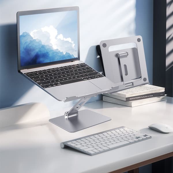 Laptopställ, Ergonomiskt Fällbart Aluminium Laptopställ, Lapto DXGHC