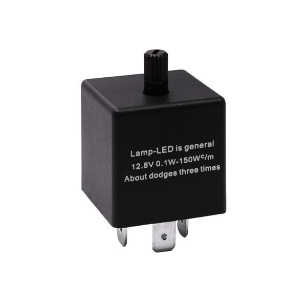 12V 3-polig justerbar LED-blinkrelais