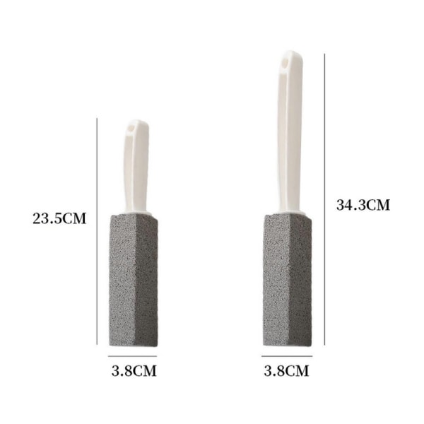 2 st Pumice Stenar Toalettborste Hård Rengöring WC, Spis, Kakel TOI