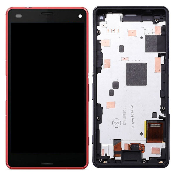 OEM LCD-skärm för Sony Xperia Z3 Mini Compact Digitizer Full DXGHC