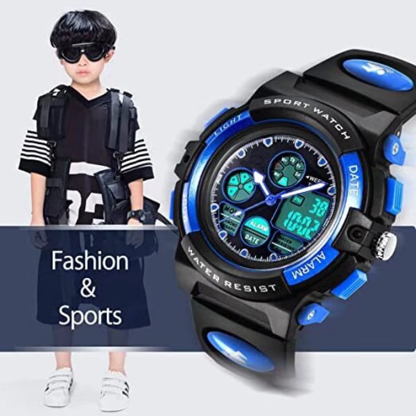 Barnklocka, Barnklocka Pojkar Digital Sport DXGHC