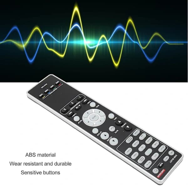 Erstatningsfjernkontroll for Marantz AV-receiver, kompatibel med NR1603 SR6007 og SR5007