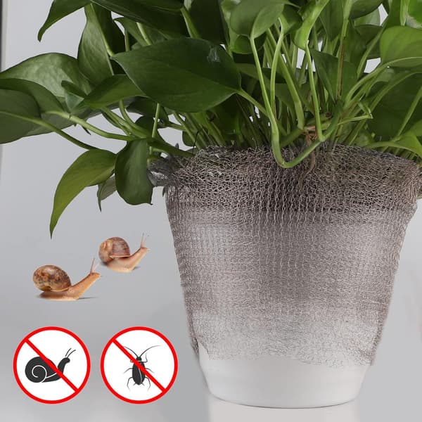 Rustfrit Stål Net, 12,5cm*12m, Fleksibelt Kobbernet, Anti Rotte