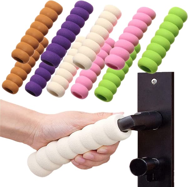 10 stycken dörrhandtagsstopparfågelskydd, dörrhandtagsstopp