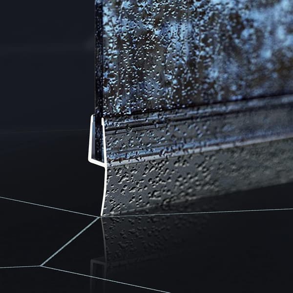 Foldbar Brusebarriere og Vandafledningsystem Foldbar a
