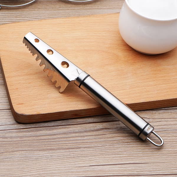 Dewenwils Fisk Skaller 2 Rustfrit Stål Savtand (Model A) DXGHC