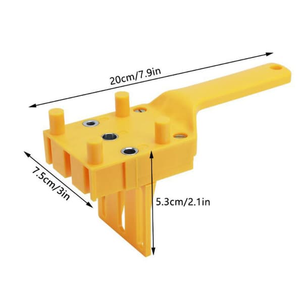 Trebearbeiding Borrguide, Bærbar Jigg Lokator Trebearbeiding Dow DXGHC