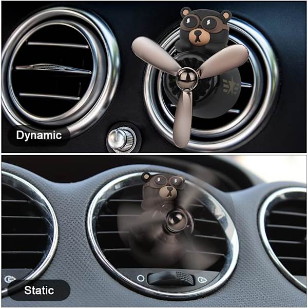 Pilotairfreshener i tecknad björnform, Dekorativ