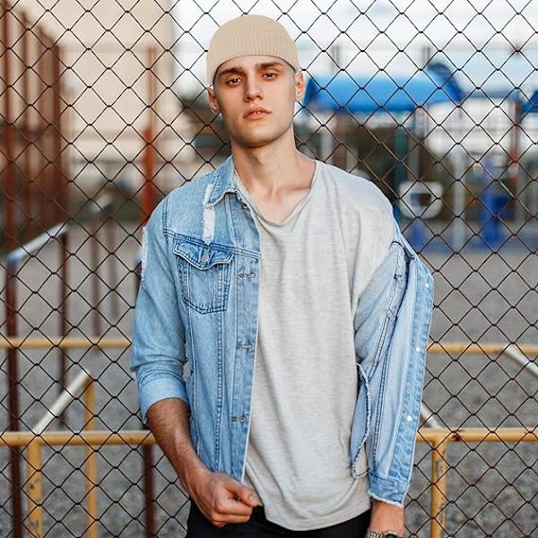 2 stycken Trawlerhatt Keps med kant Skallehatt Unisex Fiskehatt