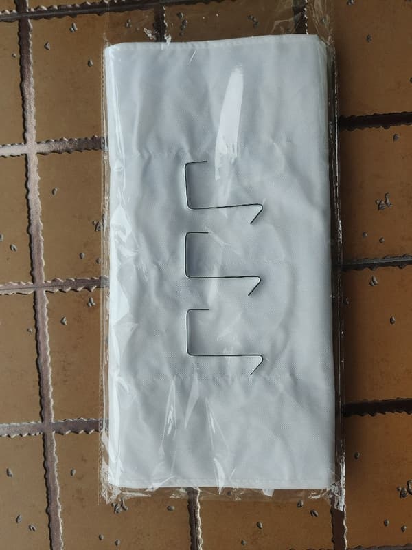 1 stk. Hvid Sko Opbevaringspose med 24 Rum Bagved