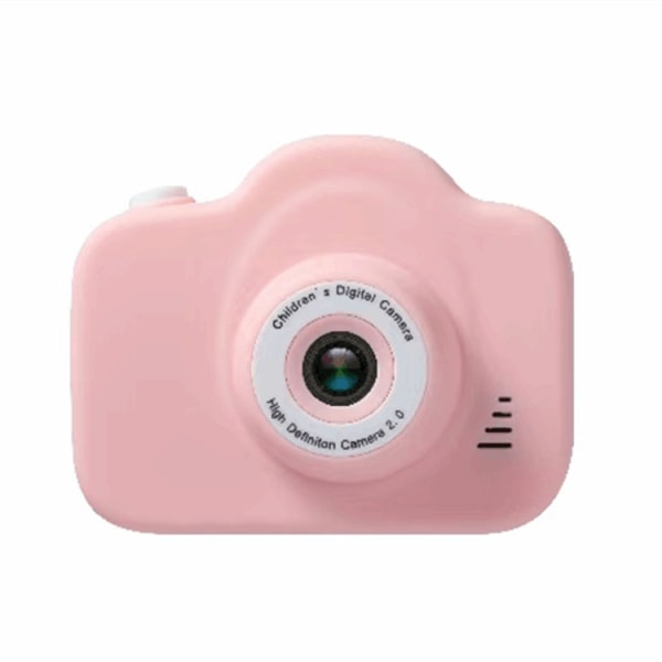 Tegneserie digitalkamera for barn gaveleketøy rosa
