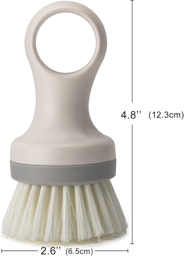 Grönsaksborste för frukt och grönsaker, Skrubbborste för Cl