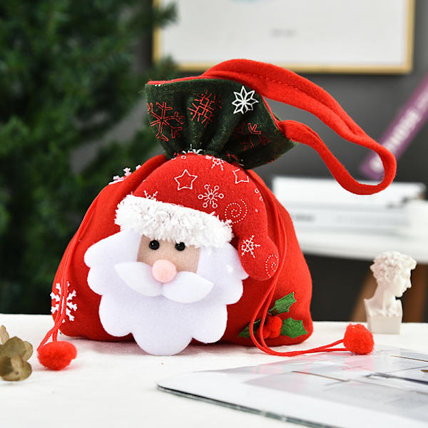 4 stk. Kreative Juleposer Stereo Slikposer Slikposer Multi -