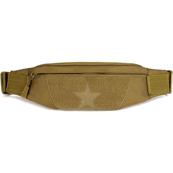 Bältesväska Fanny Pack Liten Taktisk Militär Stöldskyddsväska Passar för