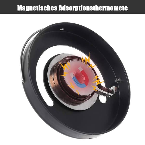 Magnetisk Ugnstermometer - För Alla Grillar, Rökare & Gril