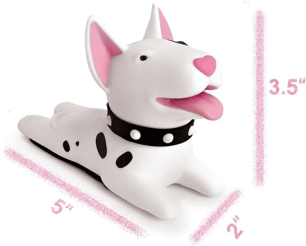 Søt Hundedørstopper, Dekorativ Bull Terrier Dørstopper