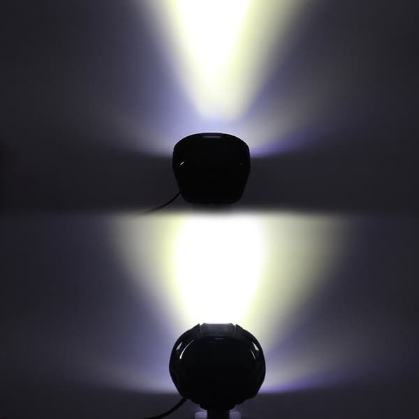 2 stk. Motorcykel LED Belysningslampe Elbil Forlygte