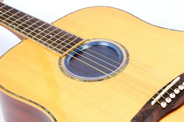 Thumb Akustisk Elektrisk Guitar Lydhul Case Crissent Halt Rubbe