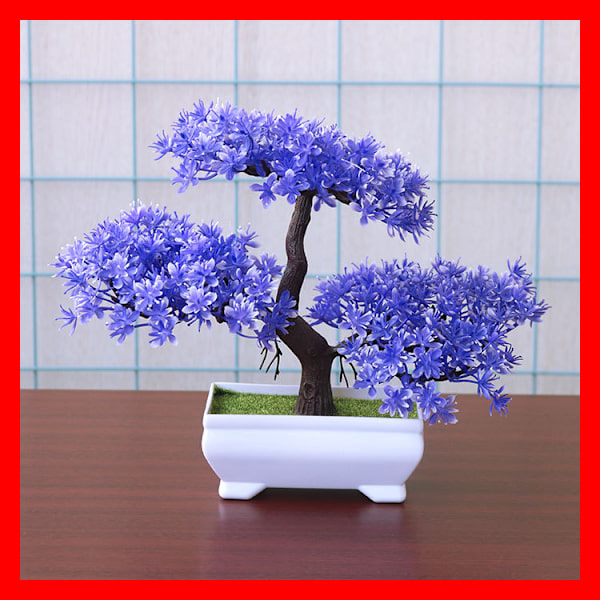 Keinotekoinen Bonsai-puu Tekokasvi Koriste Kukkaruukku Kasvi