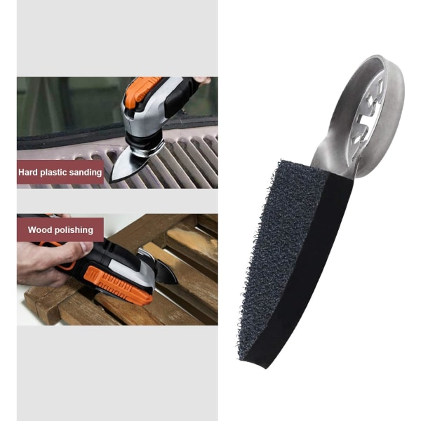 2 st Finger Slip-Sandpapper för Oscillationsverktyg, Ersätter DXGHC