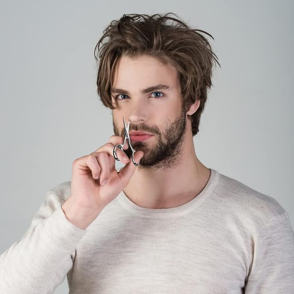 2 Stykker Professionelle Negle Sakse, Rustfrit Stål Cuticle DXGHC