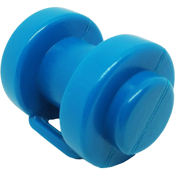 Set med 8 Trampolinstolpsändkåpor för Trampolin Nätstolpar Ø 25 mm