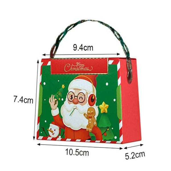 12 stk. Juleæsker til gaver, Juletrøje' Goodie Bags