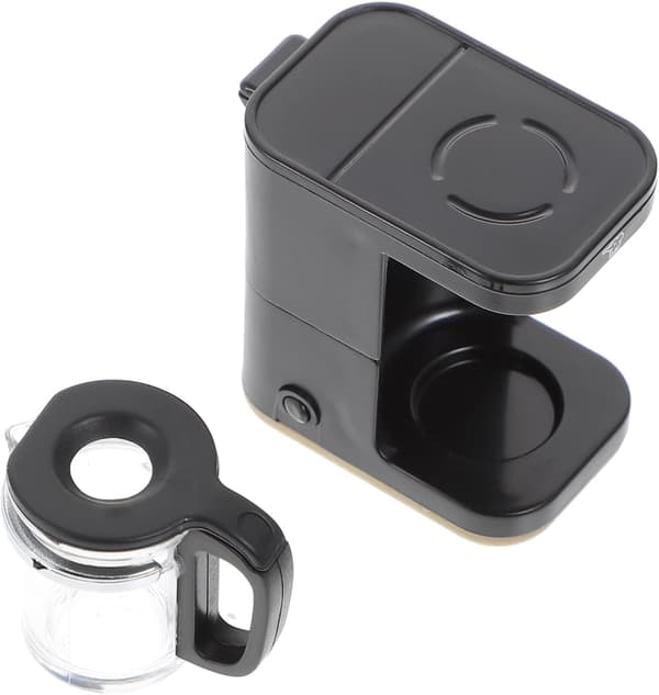 Dukkehuss Kaffemaskine, Sort Miniature Kaffemaskine Dukkehuss
