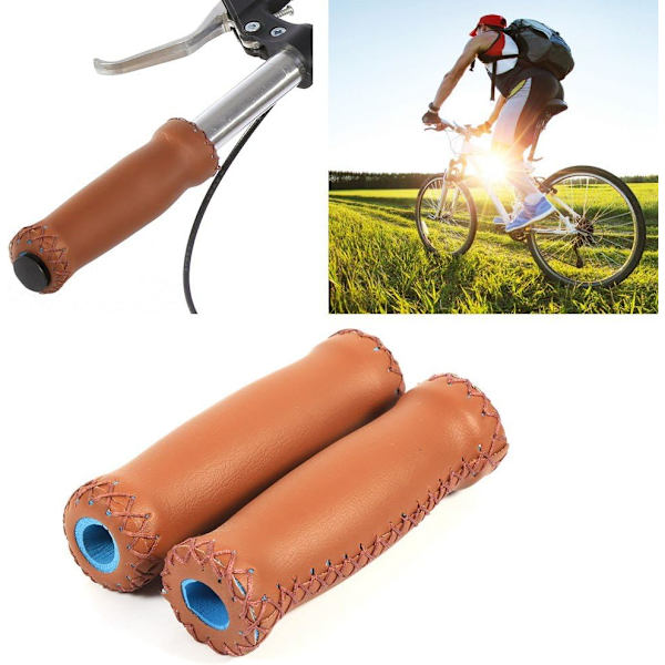 Cykelstyrgreb, Cykelgreb Dæk, Kunstig Læder B