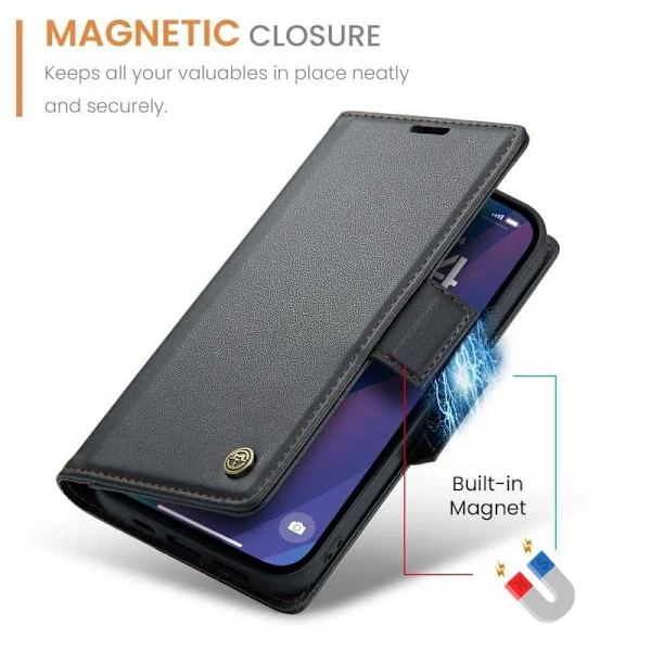 CaseMe Skin Pro Case iPhone 15 Sort