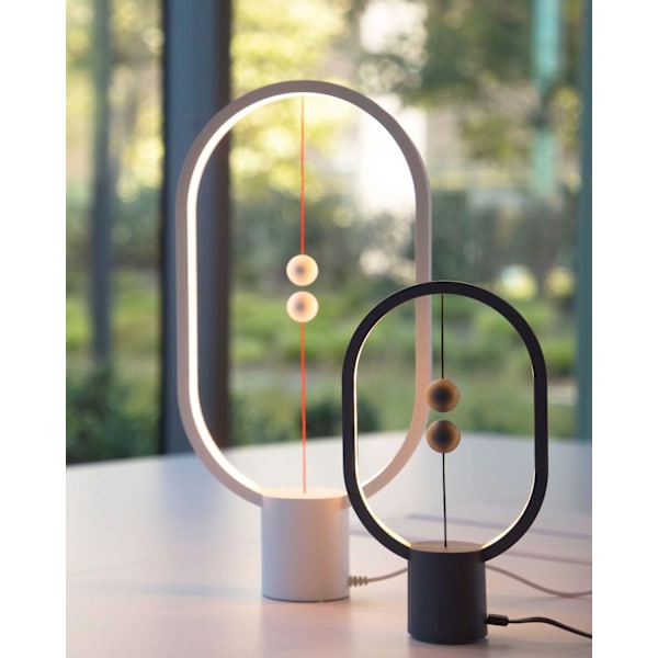 Lampe Heng Balance, flytende lys, LED bordlampe