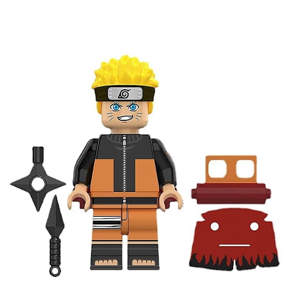 Anime Naruto-serien Uzumaki Naruto samlede byggeklodser minifigurer børnelegetøj julegaver