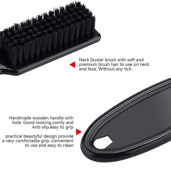 3 stk. Clipper-bladrensing børste Hårtrimmerrensing nylon