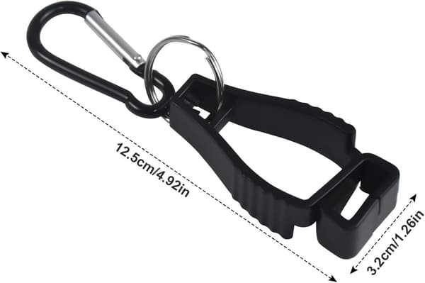 2 Arbeids Hanske Klips, Hanske Klips Arbeids Hanske Klips Hanske Holder DXGHC