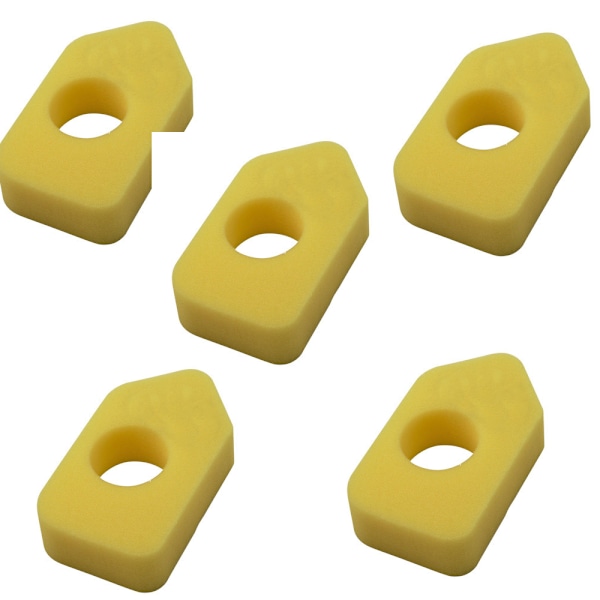 5 stk Briggs and Stratton 698369 Briggs & Stratton Gult Skumluftfilter