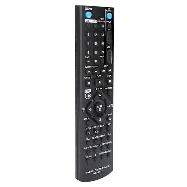 Erstatningsfjernkontroll for LG DVD/VCR/DVDR-spiller 0.1,D